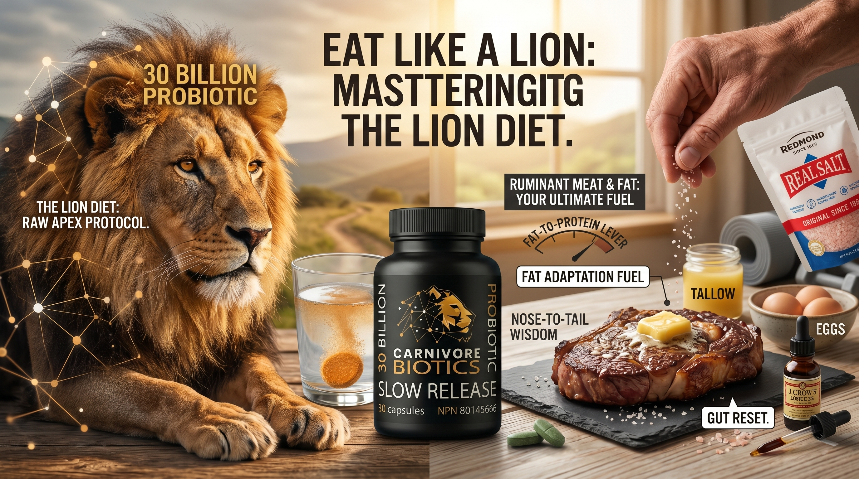 Eat Like a Lion: Mastering the Lion Diet Protocol